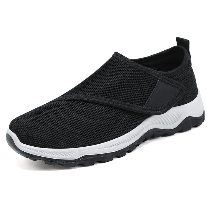 Damen nan atmungsaktive Slip-On Sneaker mit Klettverschluss und gedämpfter EVA-Zwischensohle Echo Archiv