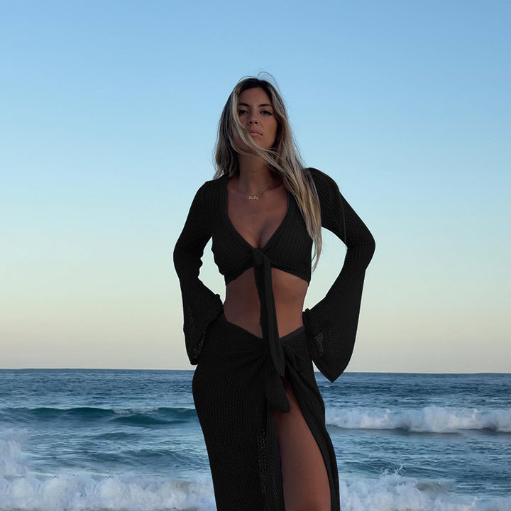 Damen luftiger Häkel-Strandkleid Echo Archiv