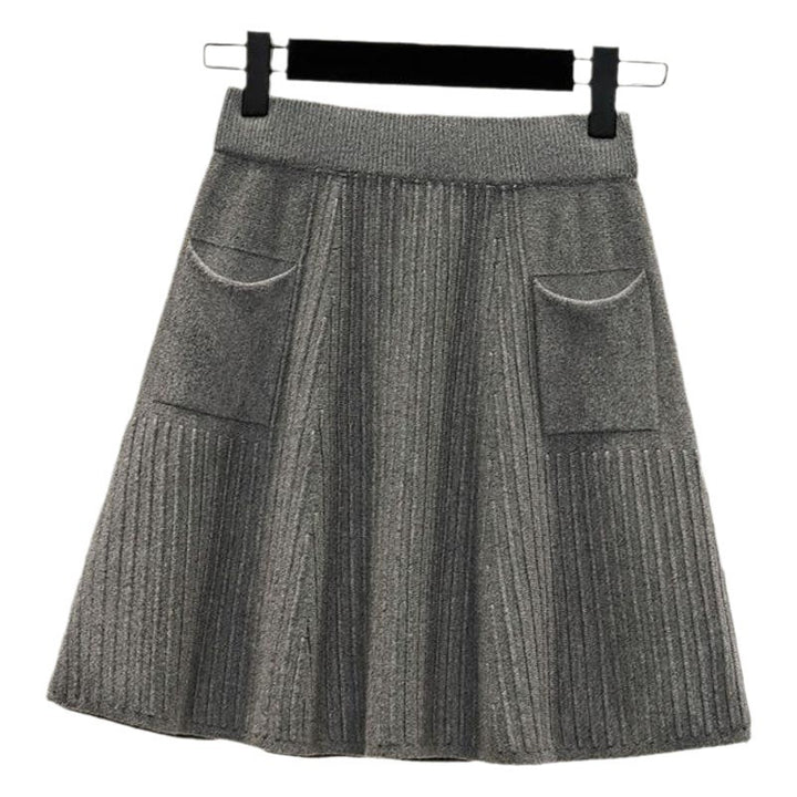 Damen Plissierter Rock mit praktischen Taschen Echo Archiv