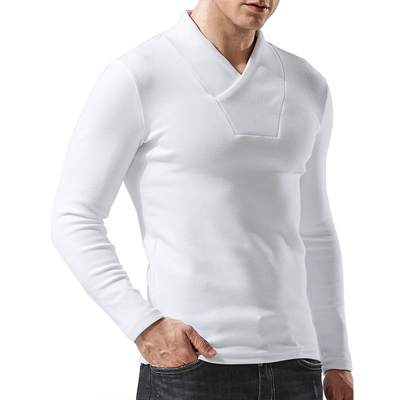 Herren Pullover mit modischem Stehkragen Echoarchiv