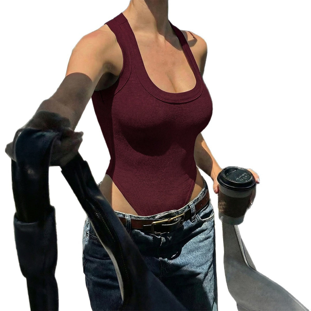 Damen Sportliches Trägershirt aus angenehmem Rippmaterial Echo Archiv