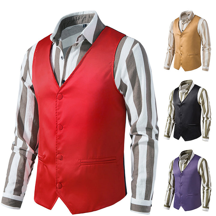 Herren elegante Weste im modernen Design Echoarchiv