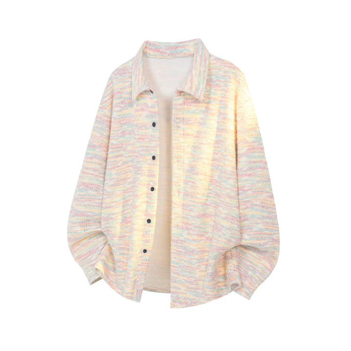 Damen Modische Strickjacke mit buntem Muster Echo Archiv