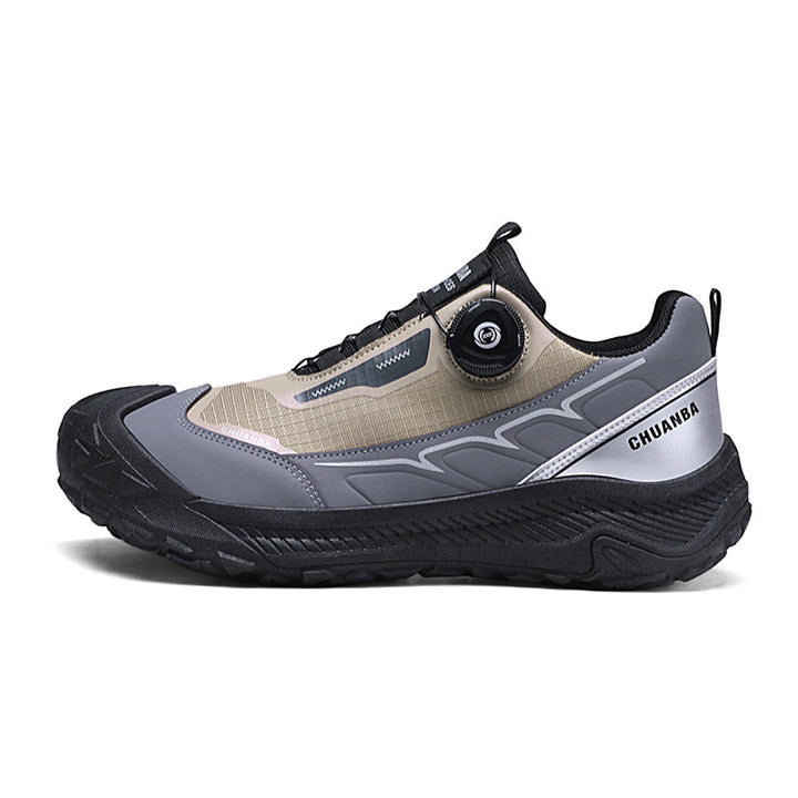 Herren robuste Outdoor‑Trekkingsneaker mit BOA‑Verschluss, verstärkter Zehenkappe und griffiger Trailsohle – Tavélo
