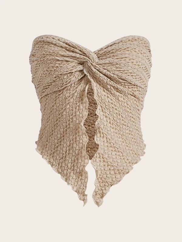 Damen ärmelloses Top mit elegantem Wickeldesign Echo Archiv