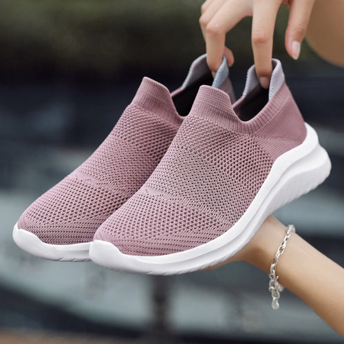 Unisex nan atmungsaktive Strick-Schlupfsneaker mit ergonomischem Memory-Fußbett Echo Archiv