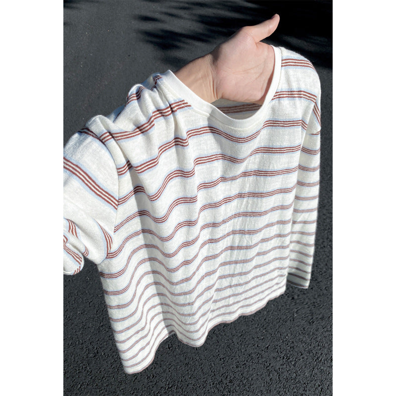 Damen Lässiges Ringelshirt Echo Archiv