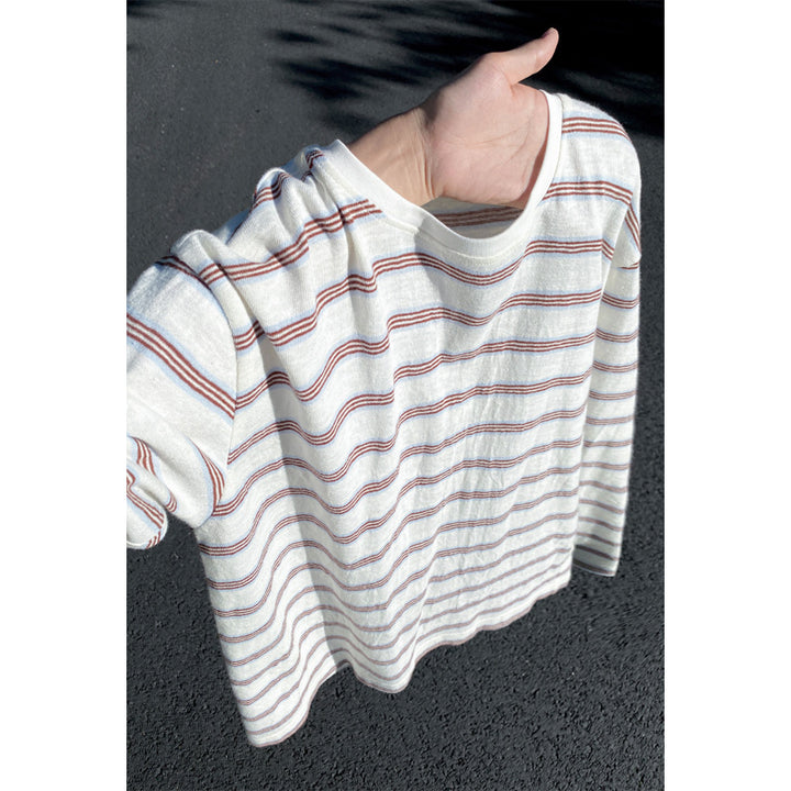 Damen Lässiges Ringelshirt Echo Archiv