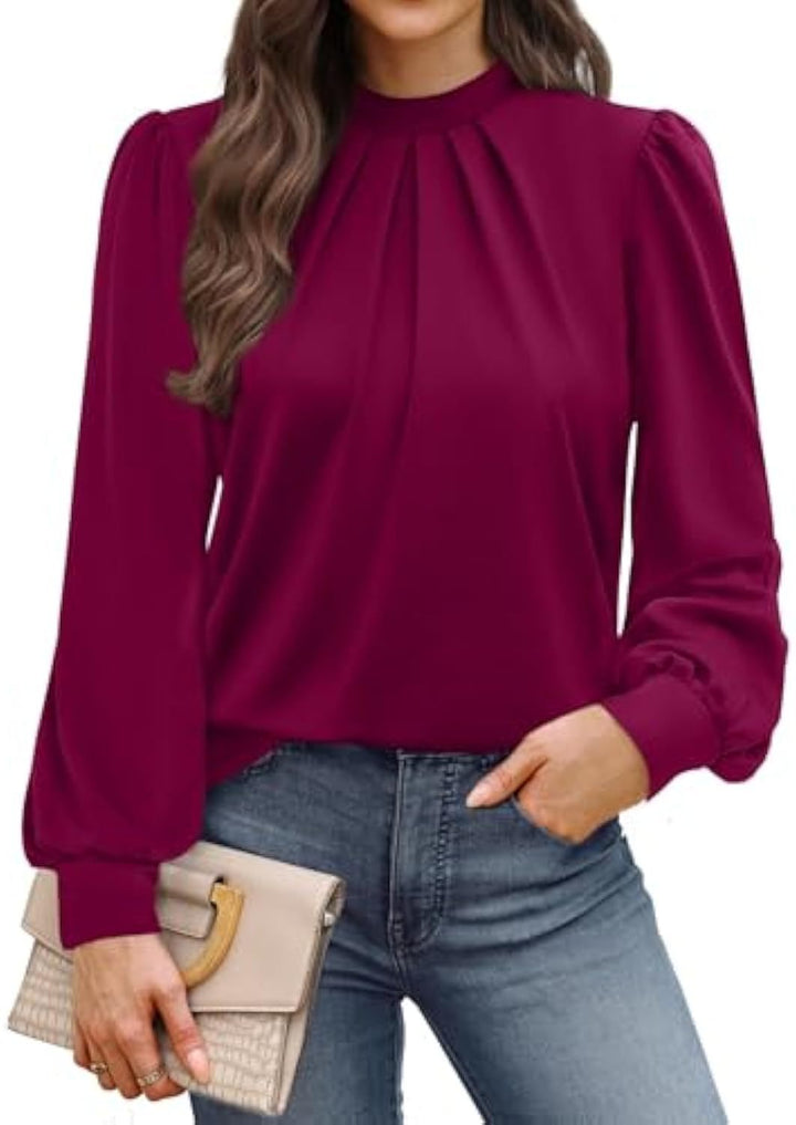 Damen Elegante Bluse mit Rüschendetails Echo Archiv