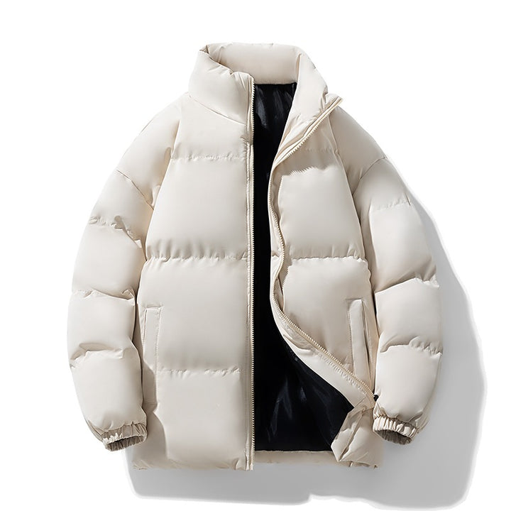 Herren Wattierte Steppjacke mit hohem Stehkragen und winddichter Thermfüllung Echoarchiv