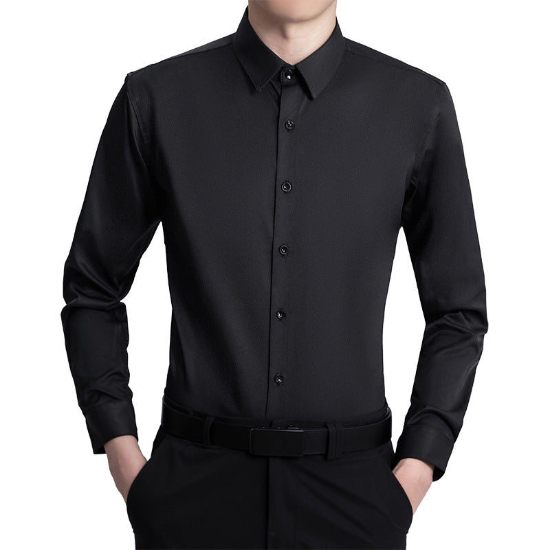 Herren Elegantes Langarmhemd aus atmungsaktivem Material Echoarchiv