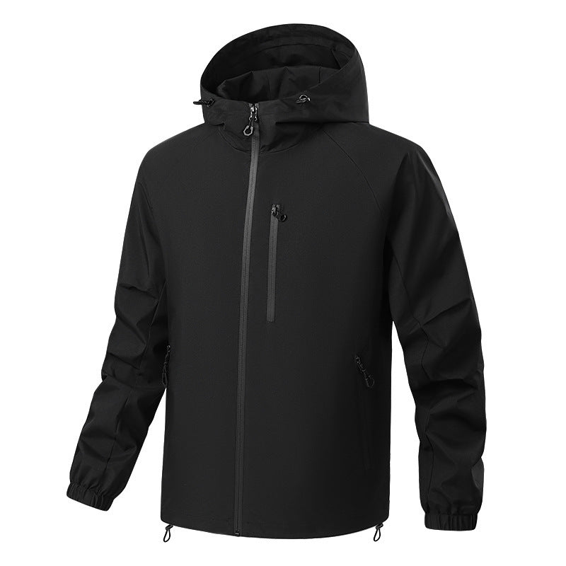 Herren Multifunktionale Regenjacke Echo Archiv