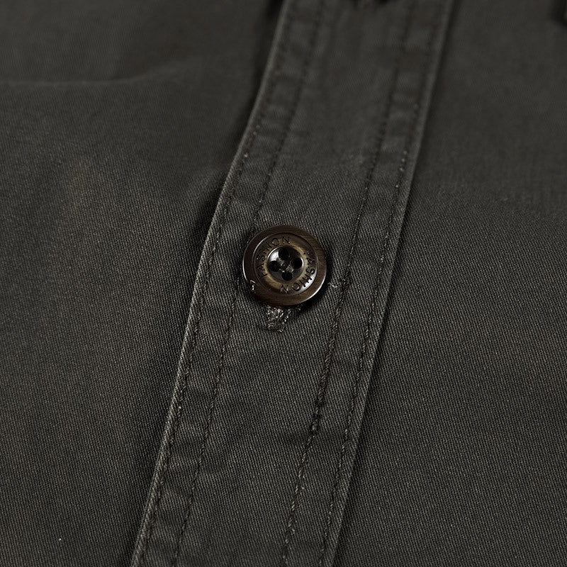 Herren mehrschichtige Utility-Hemd mit praktischem Design Echoarchiv