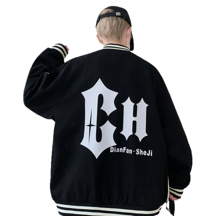 Unisex Sportliche Bomberjacke mit kontrastierenden Ärmelabschlüssen Echoarchiv