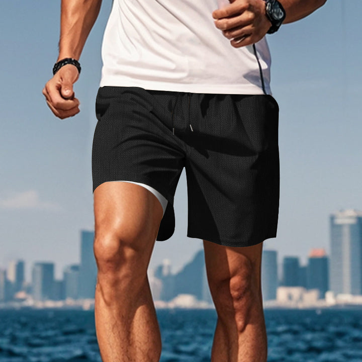 Herren Sportliche Schnelltrocknende Shorts Echoarchiv