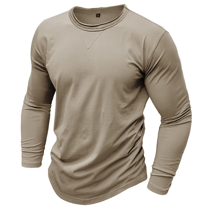 Herren Langarm T-Shirt mit modernem Schnitt und atmungsaktivem Material Echoarchiv