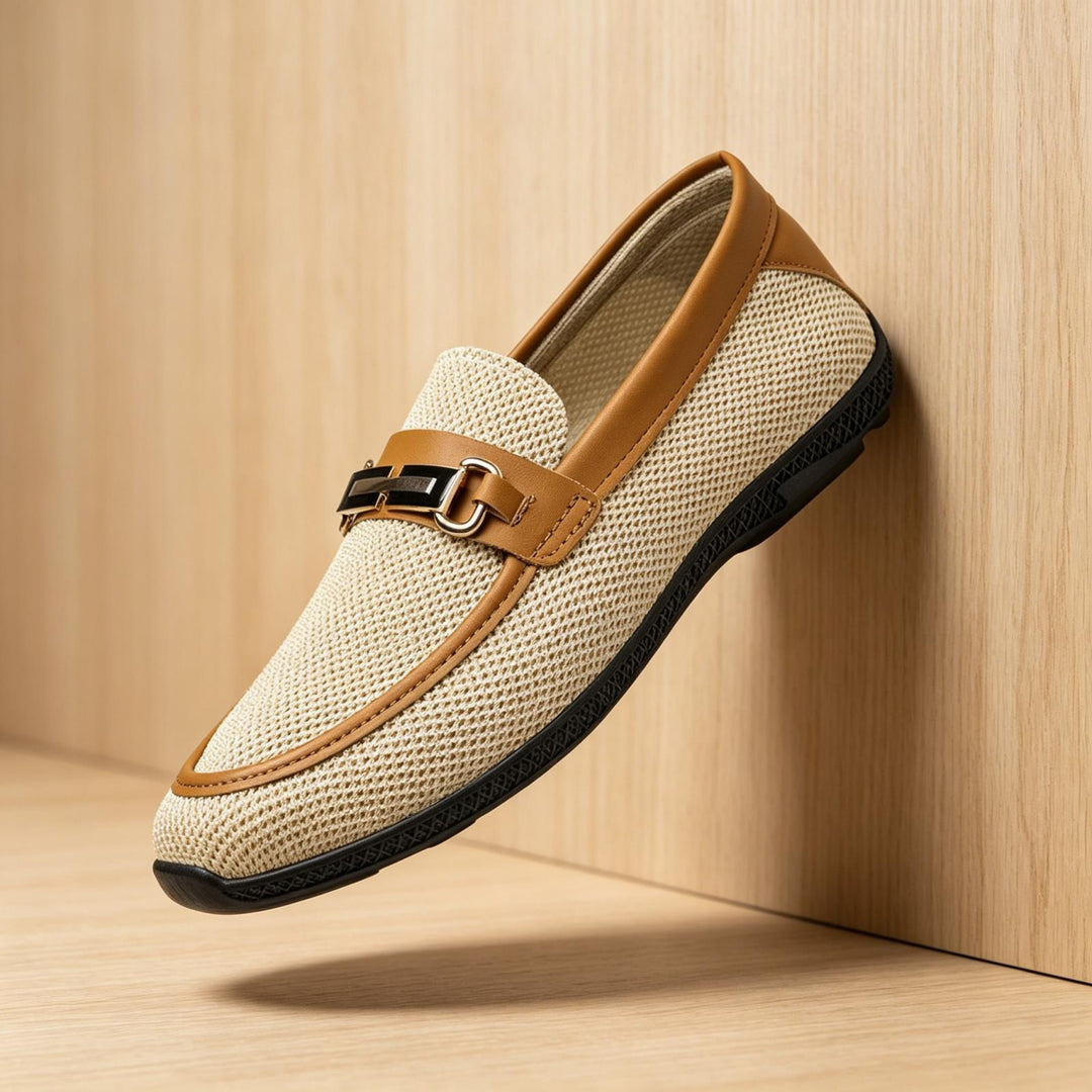 Herren Elegante Slip-On Mokassins Echoarchiv