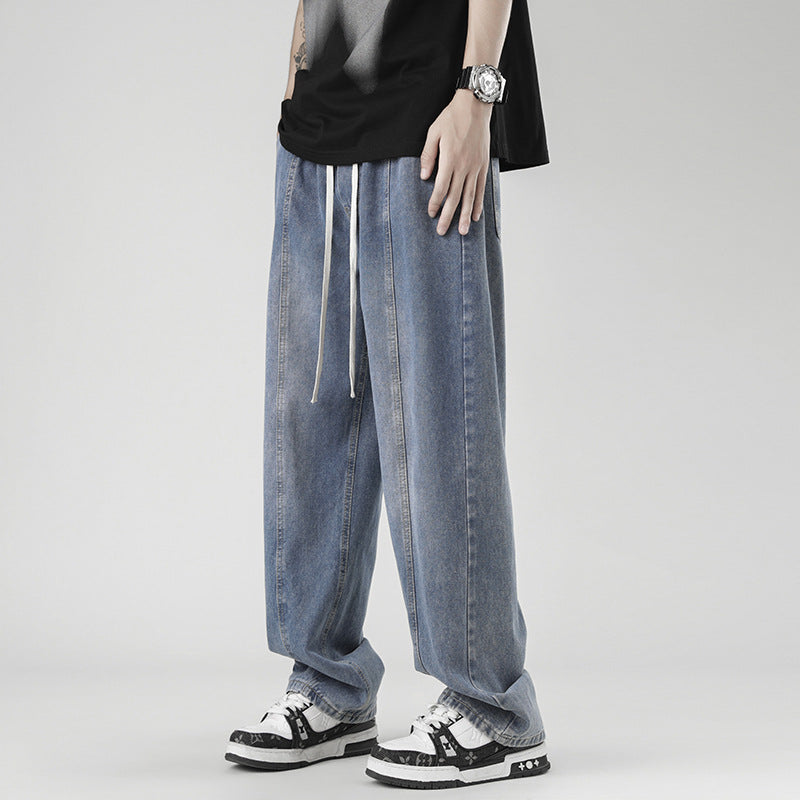 Herren Bequeme Baggy Jeans Echo Archive