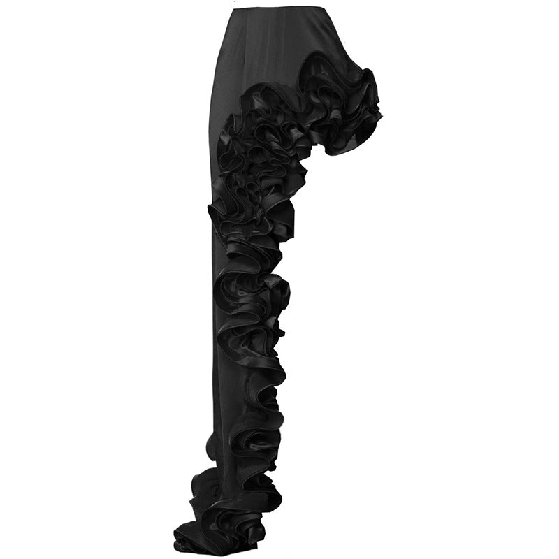 Damen auffälliges Badeanzug und Palazzo-Hose Set Echo Archiv