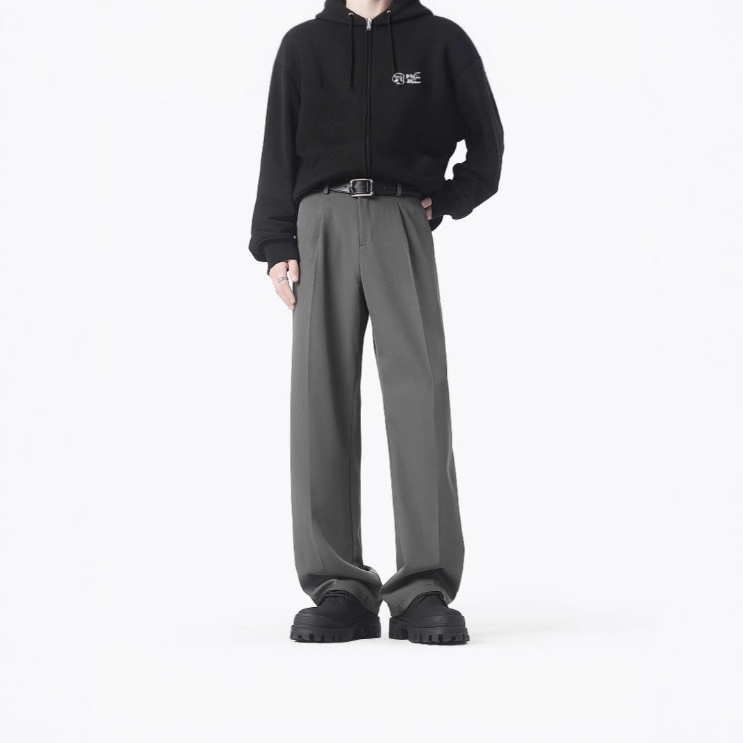 Damen Elegante und bequeme weit geschnittene Stoffhose Echo Archiv
