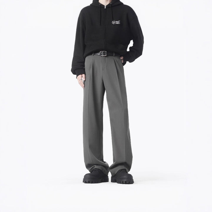 Damen Elegante und bequeme weit geschnittene Stoffhose Echo Archiv