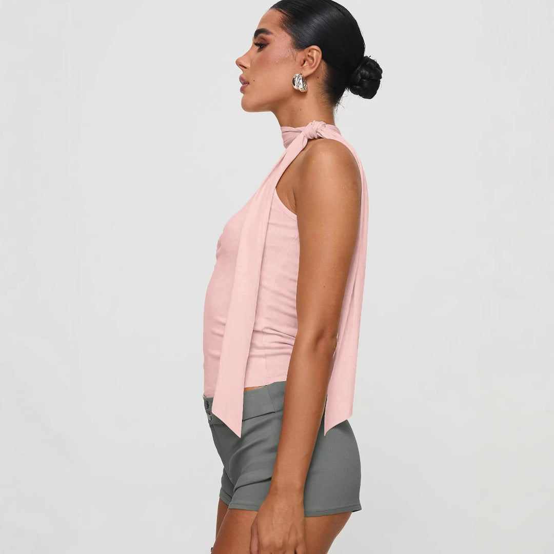 Damen elegantes Top mit femininer Schleifenoptik Echo Archiv