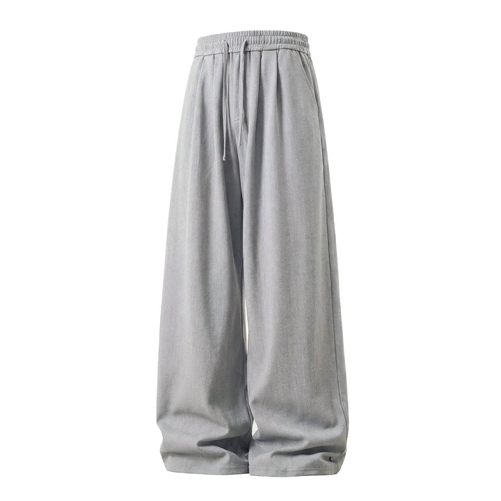 Unisex Extraweite Jersey-Palazzohose mit hohem elastischem Bund, Tunnelzug und fließender Weite Echo Archiv