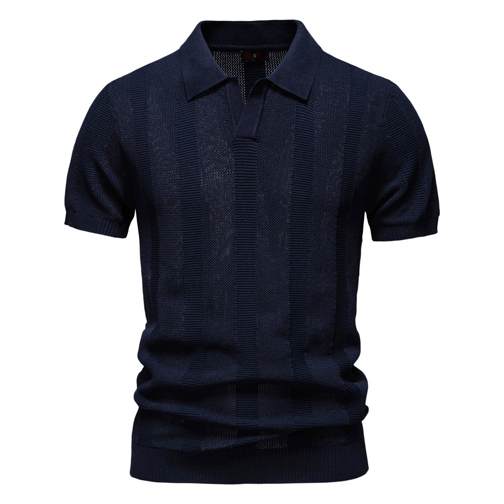 Herren Poloshirt mit strukturiertem Design und hochentwickeltem Tragekomfort Echoarchiv