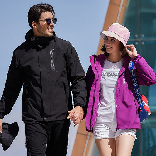 Damen Multifunktionale leichte Outdoor- und Reisejacke mit verstellbarer Kapuze Echoarchiv
