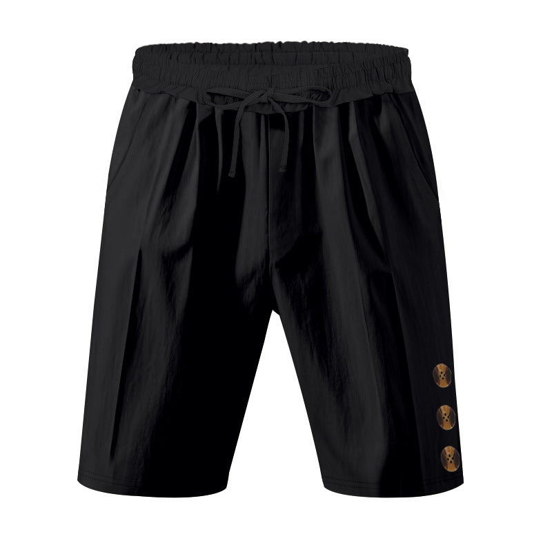 Herren lässige Sport-Shorts mit elastischem Bund und praktischen Seitentaschen Echoarchiv