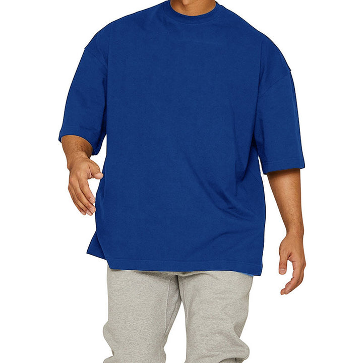 Herren Oversize T-Shirt mit atmungsaktiver Baumwolle Echoarchiv