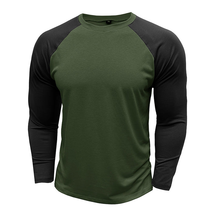 Herren Sportliches Langarmshirt mit Raglanärmeln Echoarchiv