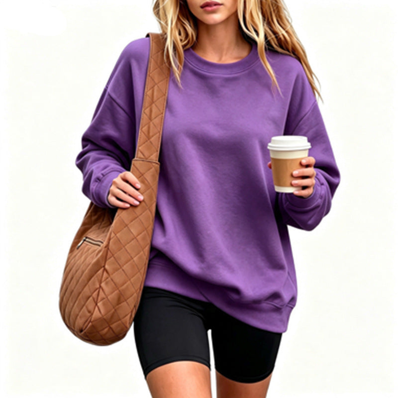 Damen Bequemer Oversized Sweatshirt Echoarchiv