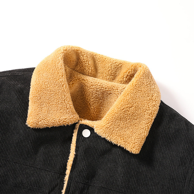 Herren Cordjacke mit weichem Fleecefutter Echo Archiv