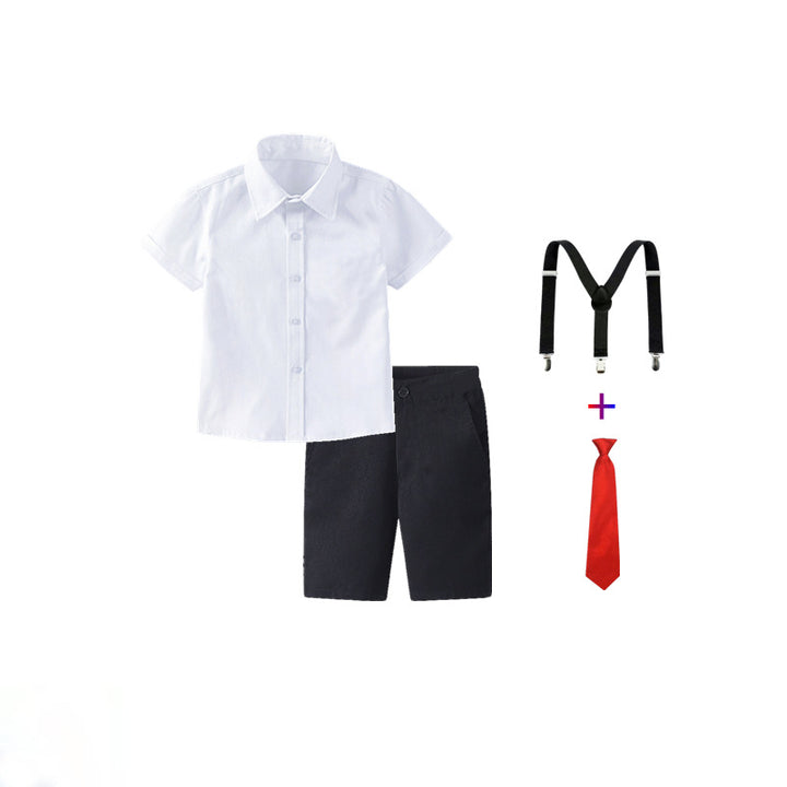Damen festliches Hemd und Shorts Set mit Hosenträgern Echo Archiv