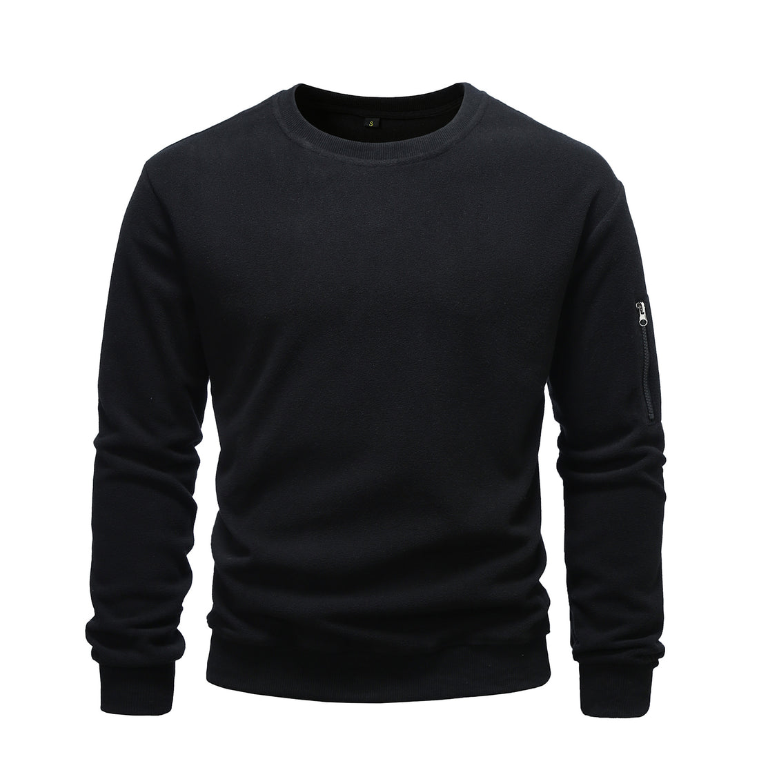 Herren Fleece Sweatshirt mit praktischer Brusttasche – Marzano