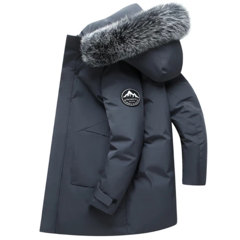 Damen Winterparka mit abnehmbarer Kapuze und kuscheligem Kunstfell Echoarchiv