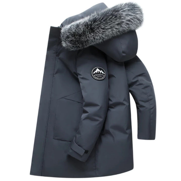 Damen Winterparka mit abnehmbarer Kapuze und kuscheligem Kunstfell Echoarchiv