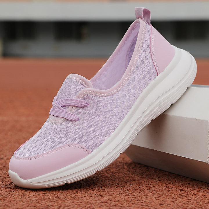 Damen nan atmungsaktiver Schlupfsneaker mit viskoelastischem Fußbett und rutschfester Sohle Echo Archiv