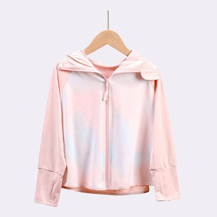 Mädchen Übergangsjacke mit Kapuze und niedlichem Tiermotiv Echo Archiv