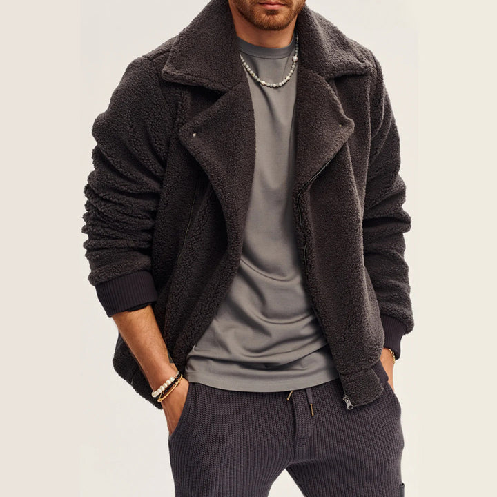 Herren weiche Teddyjacke Echoarchiv