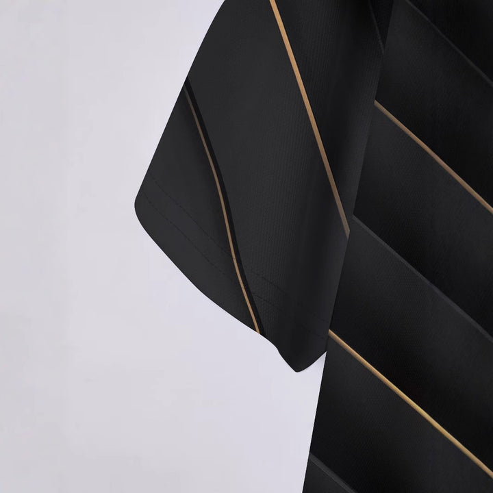 Herren Poloshirt mit innovativem Strukturdesign und modernen Akzenten Echoarchiv