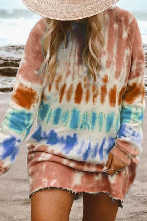 Damen Oversized Tunika-Wollkleid Echoarchiv