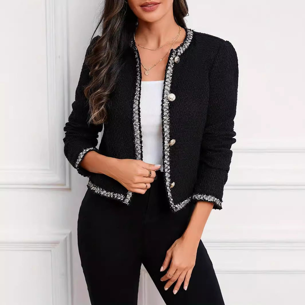 Damen elegante Jacke mit Struktur und Details Echoarchiv