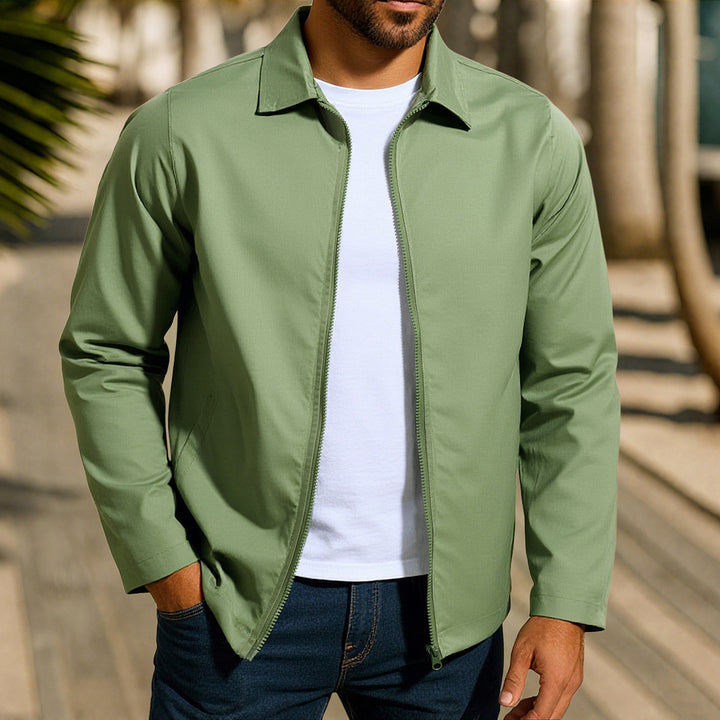 Herren lässige Sommerjacke im minimalistischen Design Echoarchiv