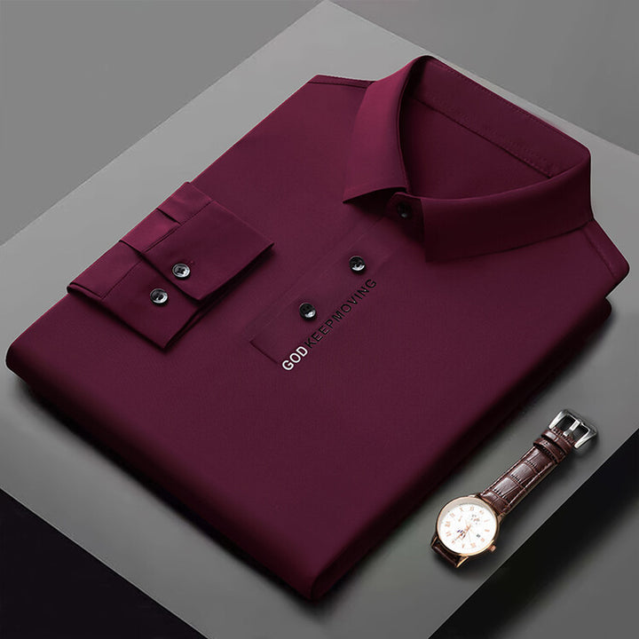 Herren Polo-Shirt mit feuchtigkeitsregulierendem Material Echoarchiv