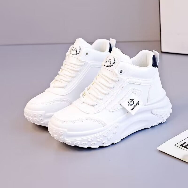 Damen Sportliche High-Top Sneakers mit dämpfender Sohle und robuster Profilierung Echo Archiv