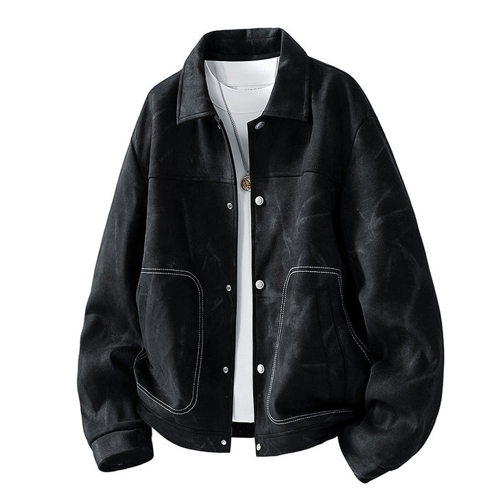 Herren Modische Jacke mit Teddyfellfutter – Taviero