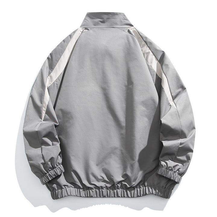 Herren Sportliche Übergangsjacke mit hohem Kragen und elastischer Taille Echo Archiv