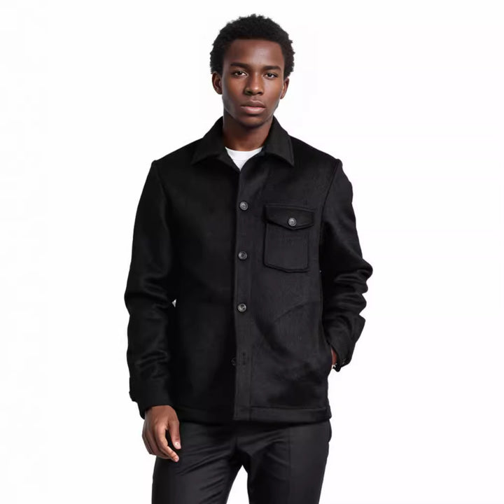 Herren Wolljacke im stilvollen Vintage-Look Echoarchiv